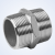 Ниппель нержавеющий с шестигранной гайкой DN6 (1/8") M-M ISO 4144 AISI 304 (L) / 1.4301 (7) / 08X18H10
