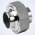 Муфта-американка плоская нержавеющая (сварка-сварка) DN10 (3/8") DIN 2993 AISI 316 / 1.4401